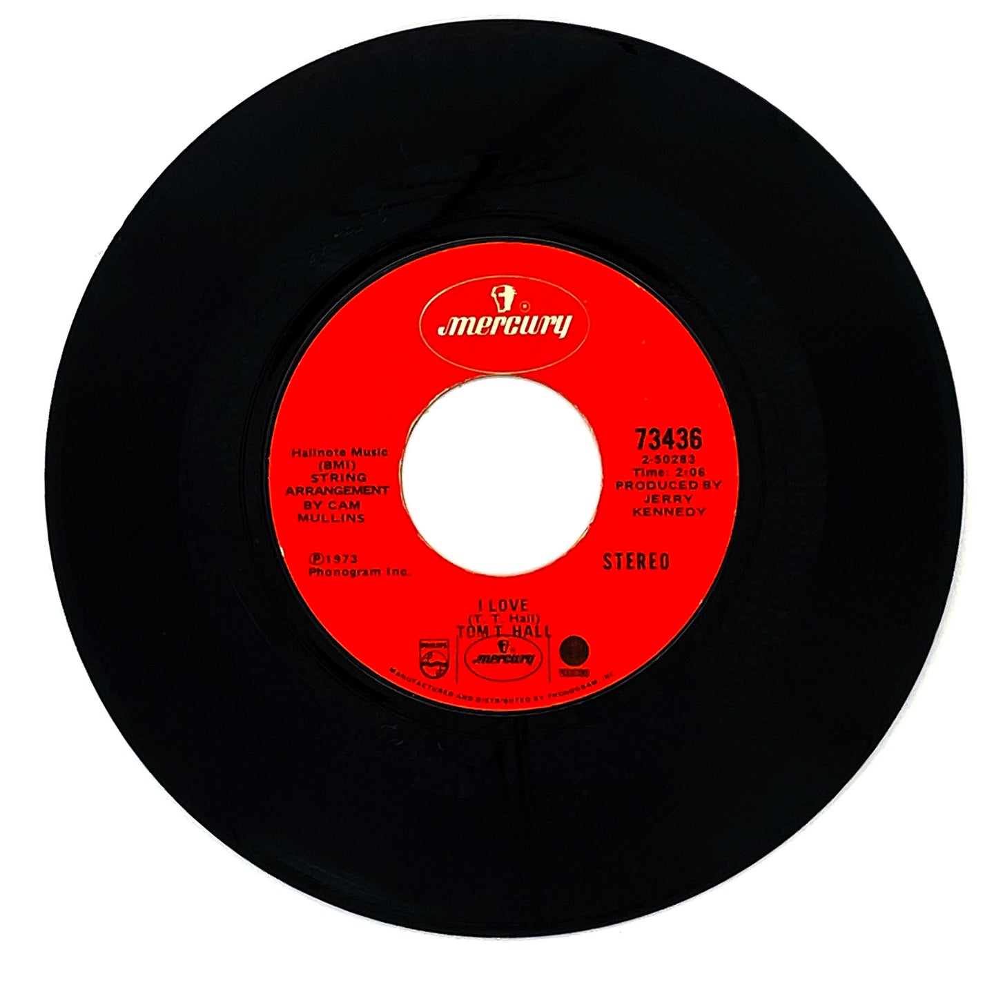 Tom T. Hall : I LOVE/ BACK WHEN WE WERE YOUNG
