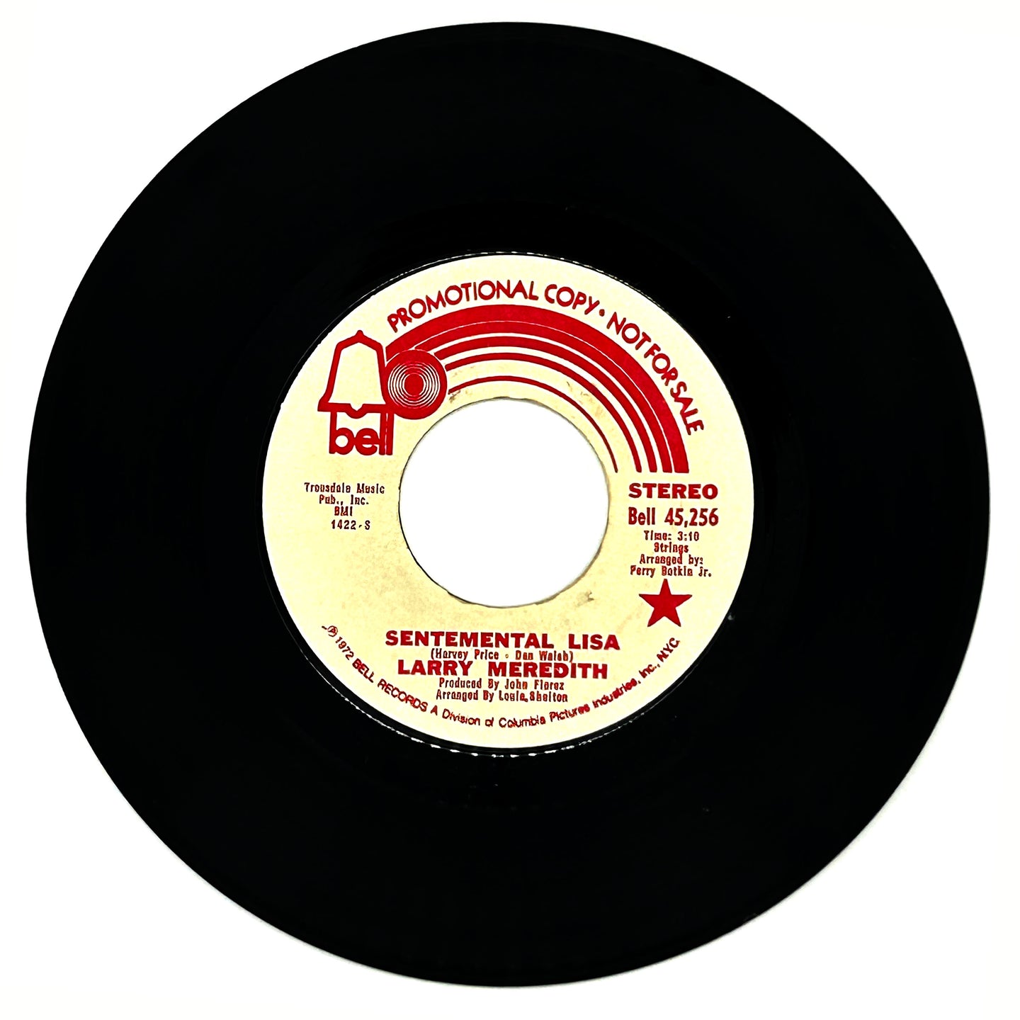 Lary Meredith : SENTEMENTAL LISA/ SENTEMENTAL LISA