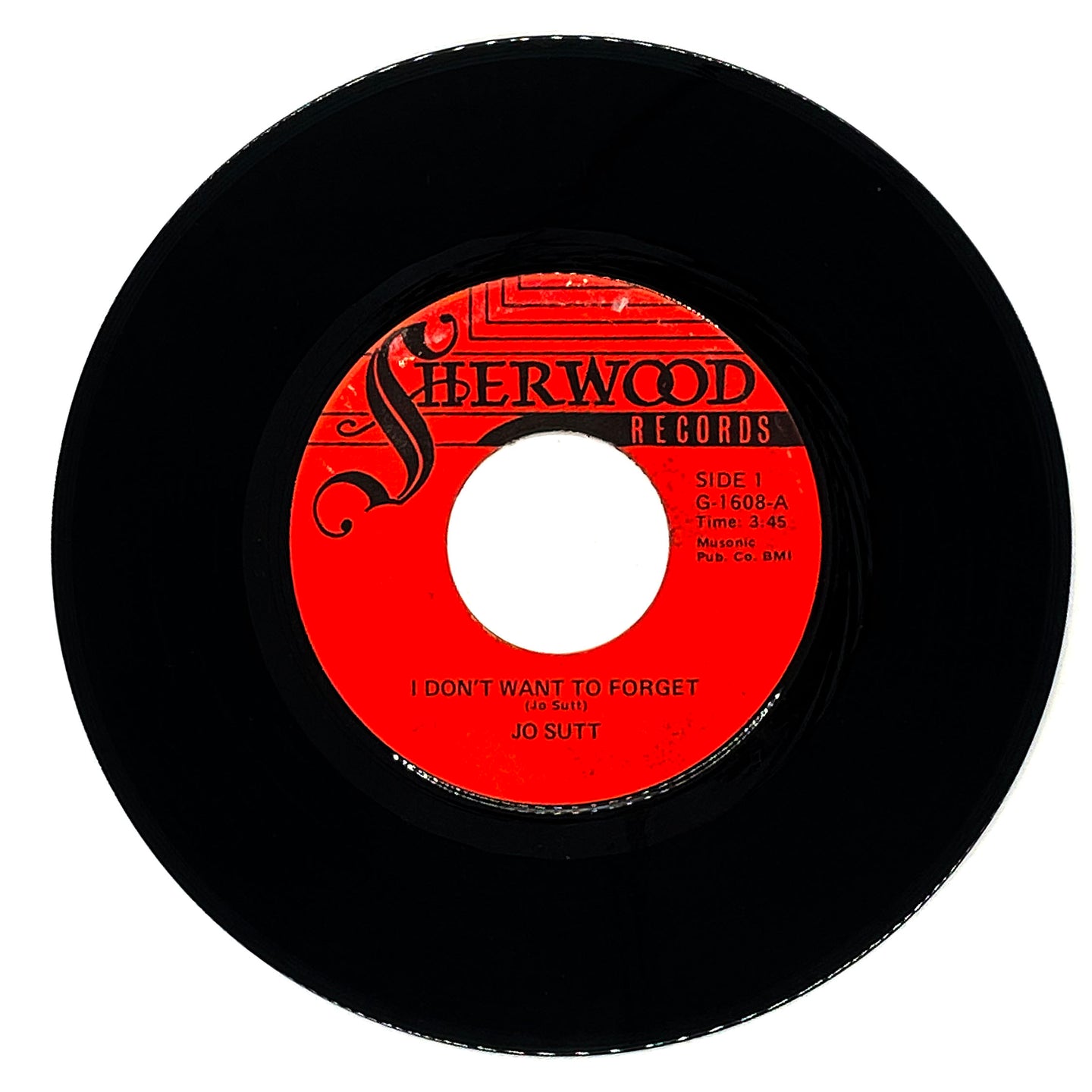 Jo Sutt : I DON'T WANT TO FORGET/ I LOVE YOU