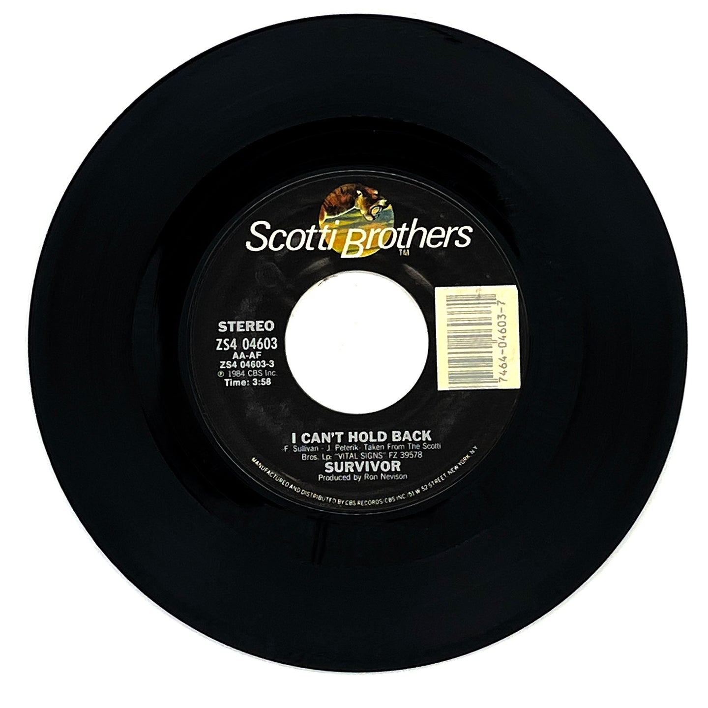 Survivor : I CAN'T HOLD BACK/ I SEE YOU IN EVERYONE