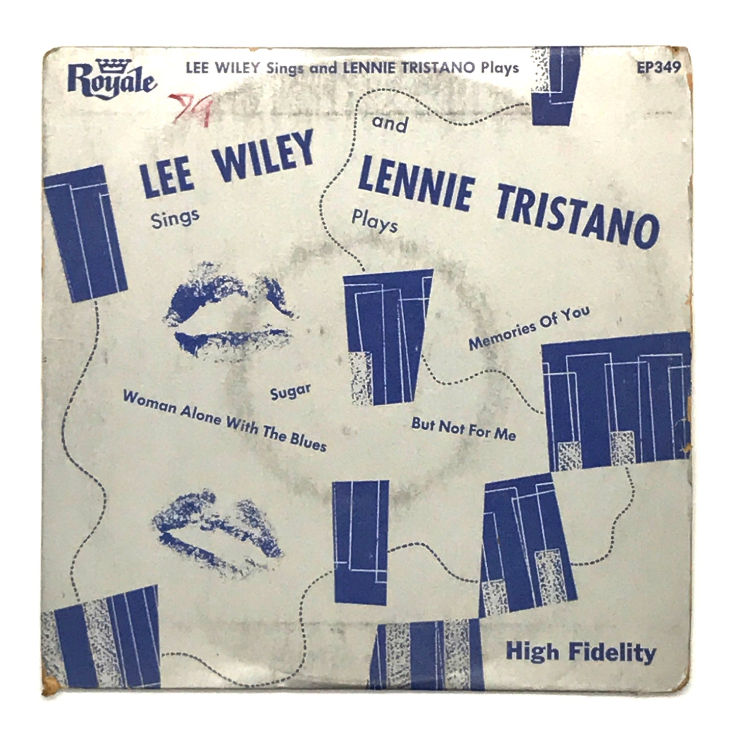Lee Wiley + Lenny Tristano : LEE WILEY SINGS AND LENNIE TRISTANO PLAYS