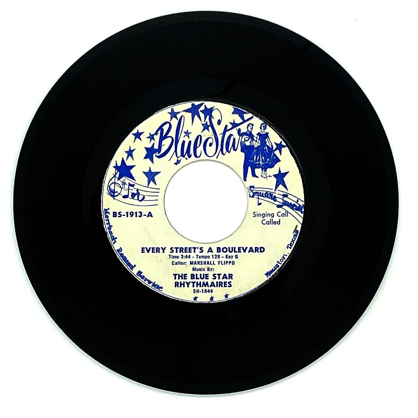Blue Star Rhythmaires, The feat. Marshall Flippo : EVERY STREET'S A BOULEVARD/ EVERY STREET'S A BOULEVARD (INSTRUMENTAL)