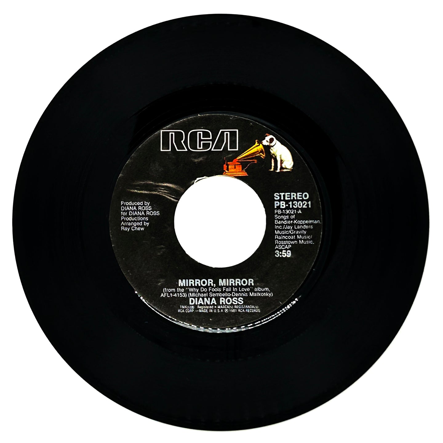 Diana Ross : MIRROR, MIRROR/ SWEET NOTHINGS
