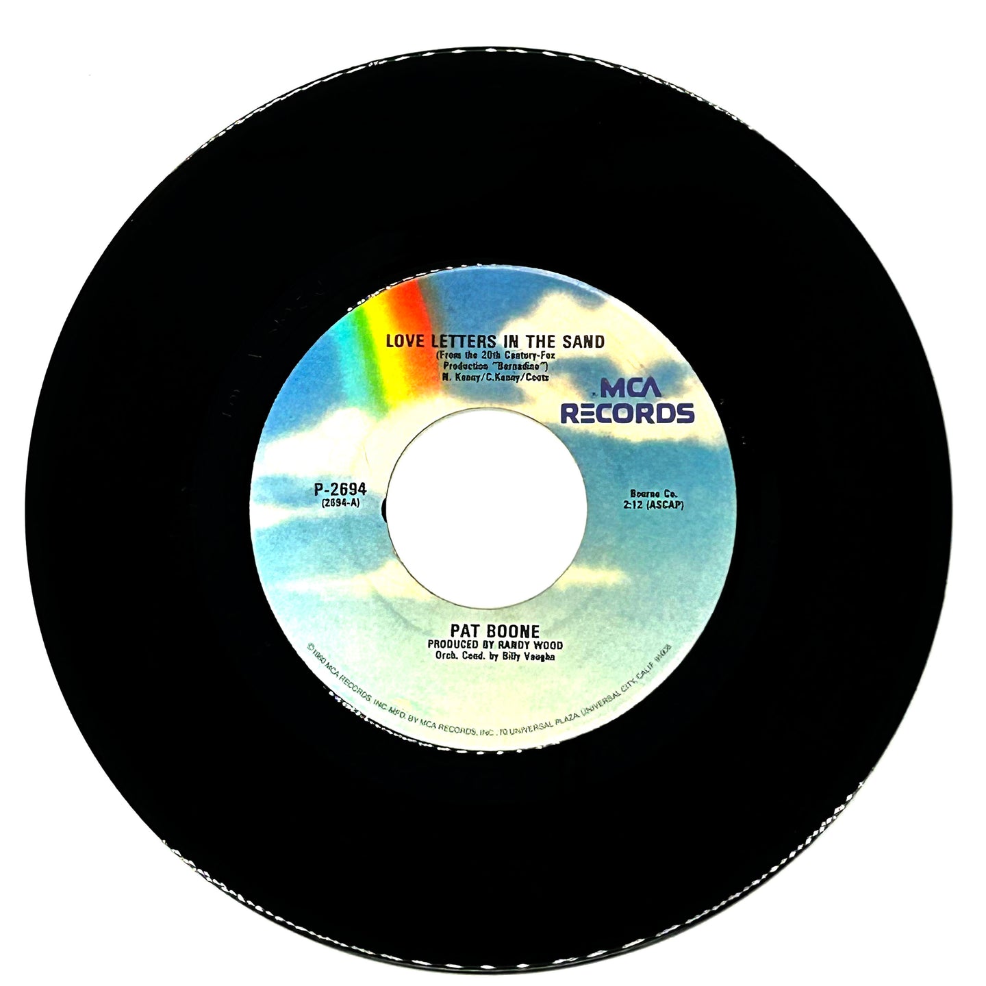 Pat Boone : LOVE LETTERS IN THE SAND/ A WONDERFUL TIME UP THERE