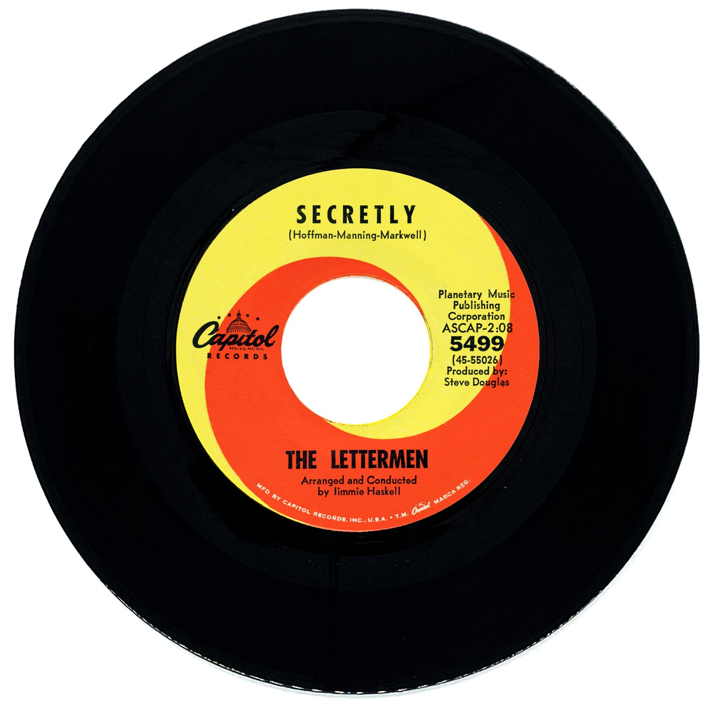 Lettermen, The : SECRETLY/ THE THINGS WE DID LAST SUMMER
