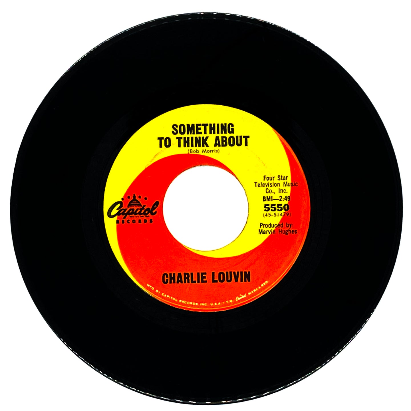 Charlie Louvin : SOMETHING TO THINK ABOUT/ YOU FINALLY SAID SOMETHING GOOD