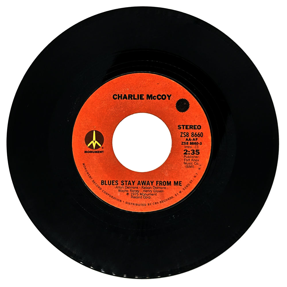 Charlie McCoy : BLUES STAY AWAY FROM ME/ POTS AND PANS