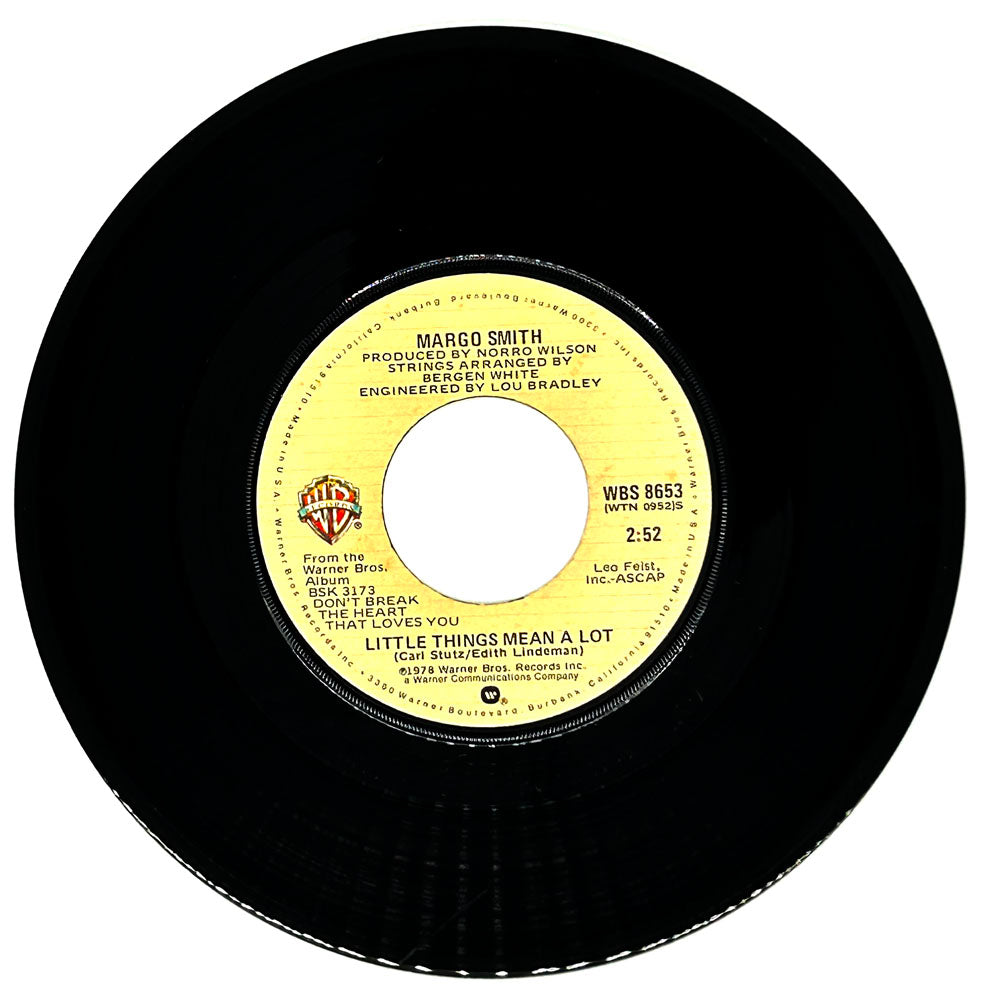 Margo Smith : LITTLE THINGS MEAN A LOT/ MAKE LOVE THE WAY WE USED TO