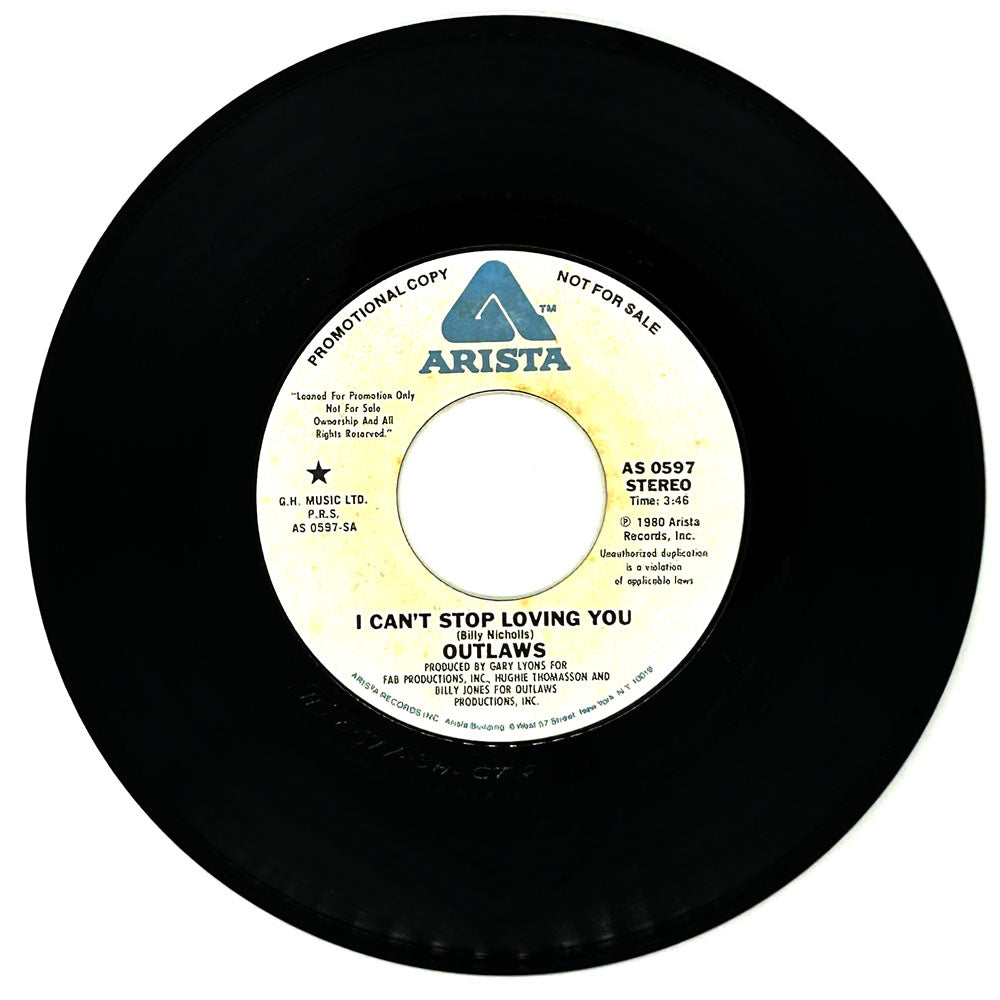 Outlaws : I CAN'T STOP LOVING YOU/ I CAN'T STOP LOVING YOU/
