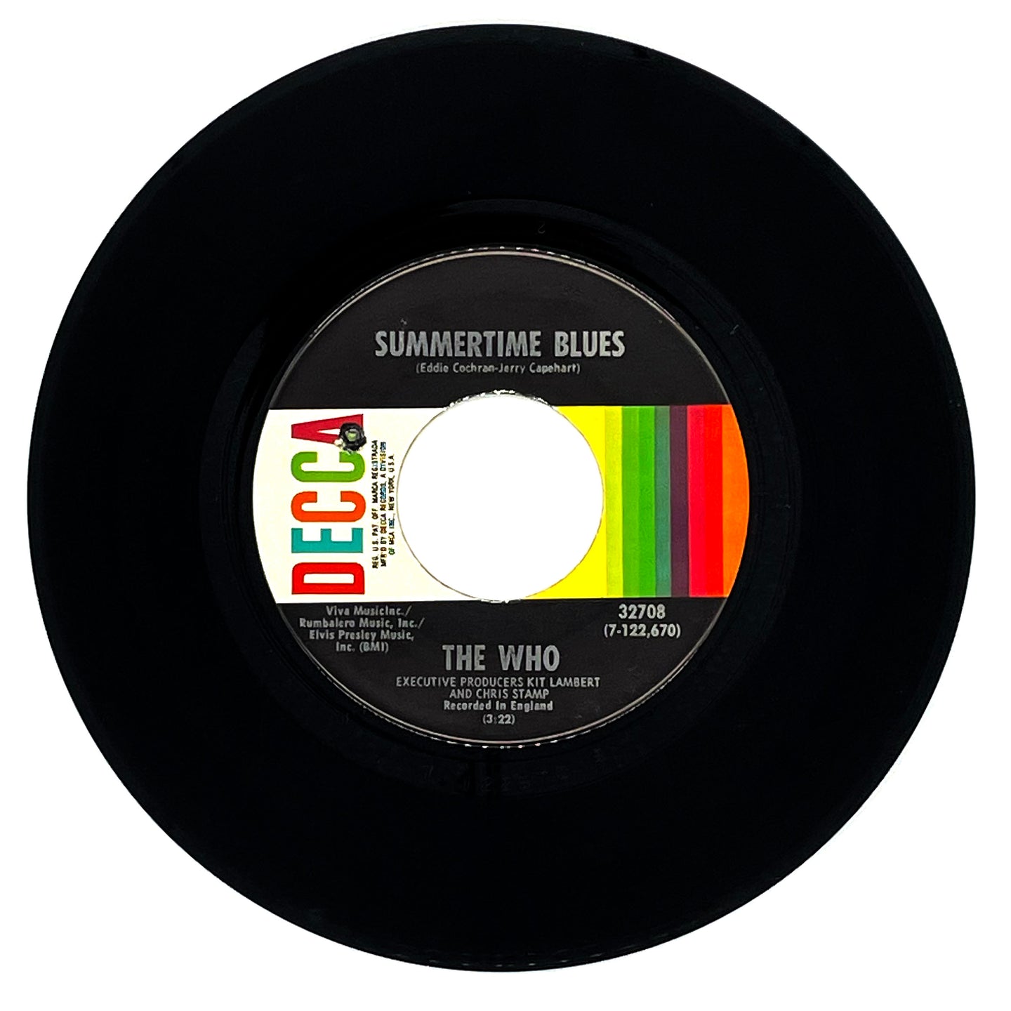 Who, The : SUMMERTIME BLUES/ HEAVEN AND HELL
