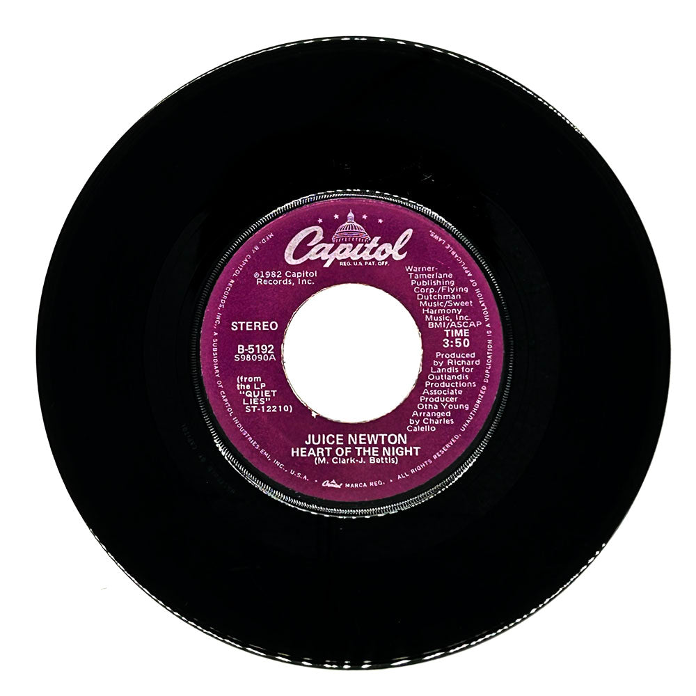 Juice Newton : HEART OF THE NIGHT/ LOVE SAIL AWAY