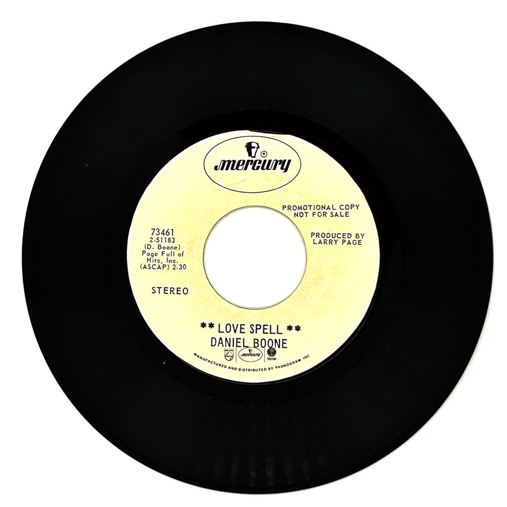 Daniel Boone : LOVE SPELL/ LELLY, I LOVE YOU