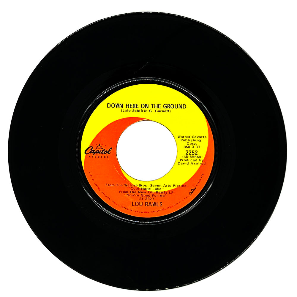 Lou Rawls : DOWN HERE ON THE GROUND/ I'M SATISFIED (THE DUFFY THEME)