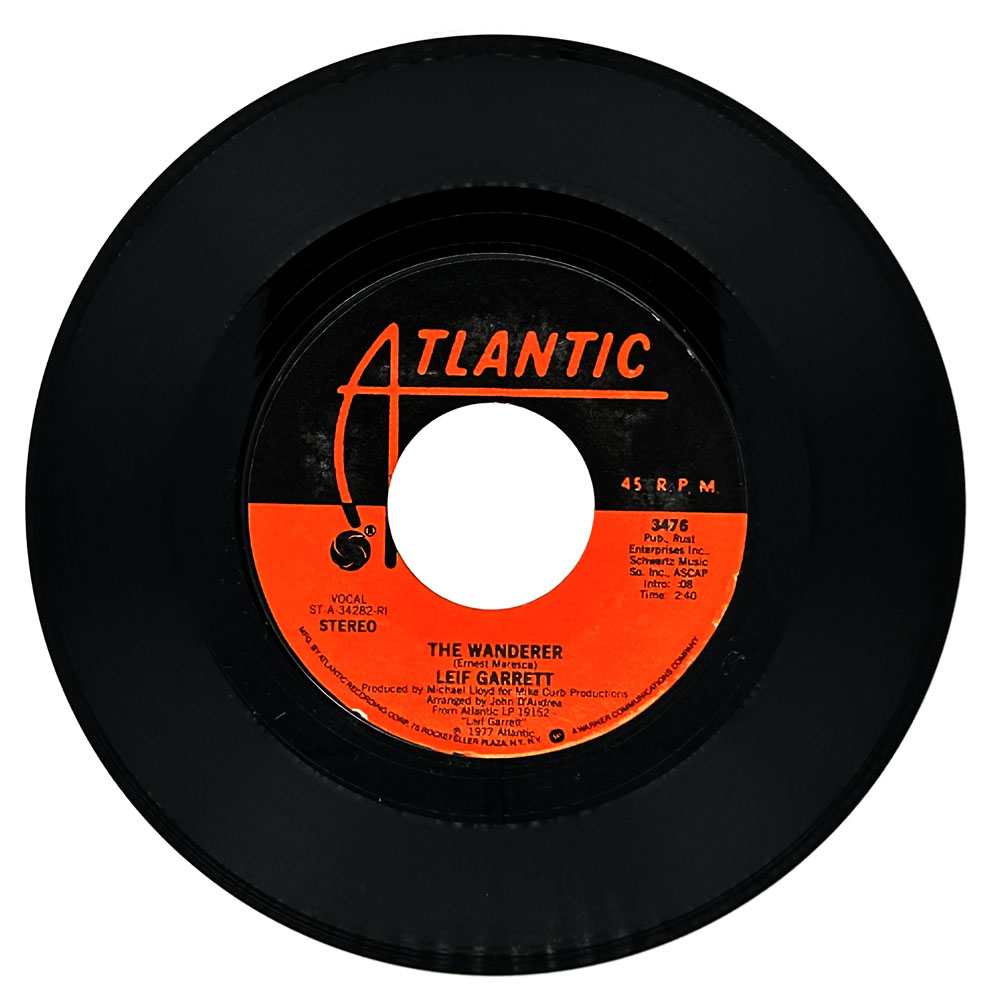Leif Garrett : THE WANDERER/ LOVE ON THE RUN