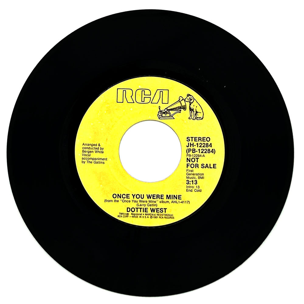 Dottie West : ONCE YOU WERE MINE/ ONCE YOU WERE MINE