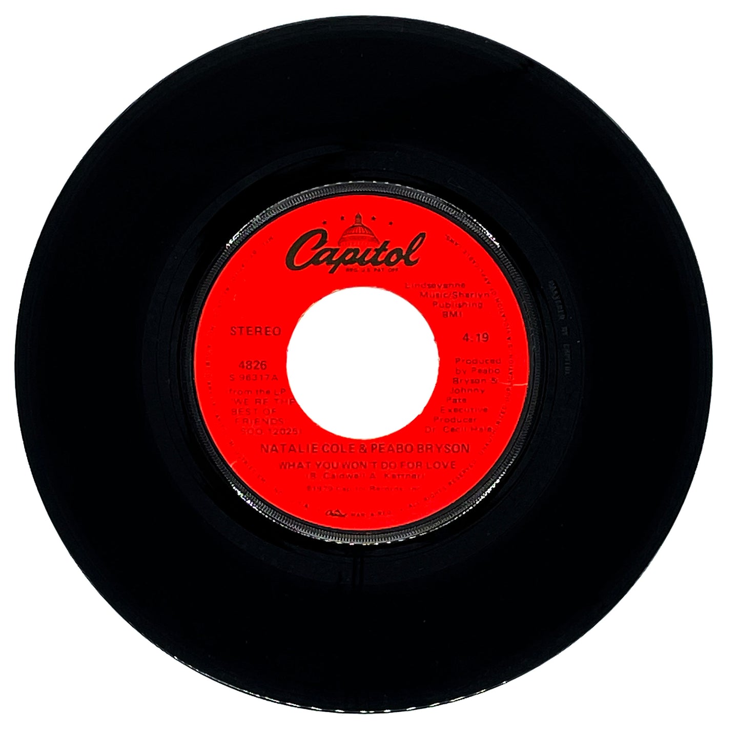 Natalie Cole & Peabo Bryson : WHAT YOU WON'T DO FOR LOVE/ YOUR LONELY HEART