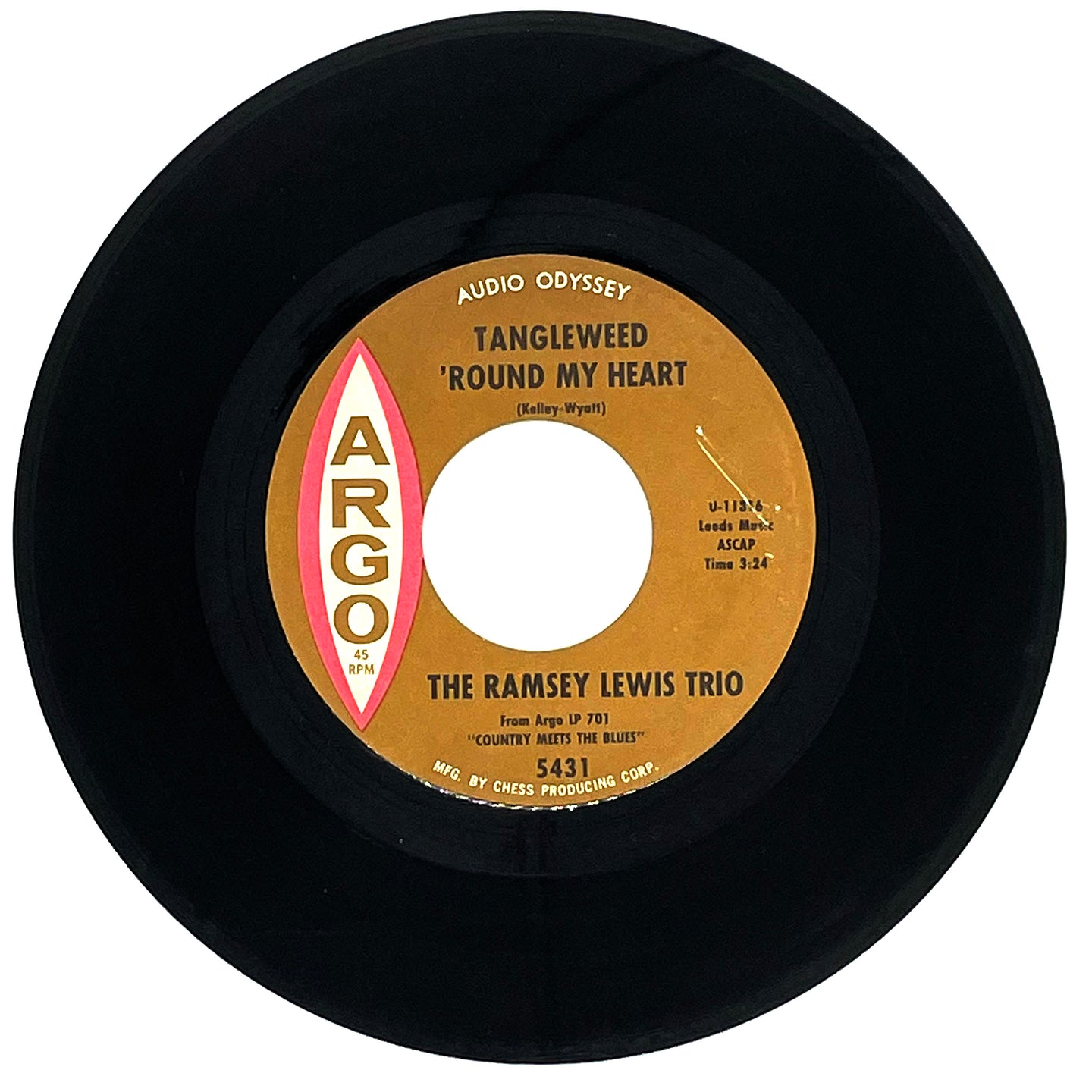 Ramsey Lewis Trio, The : TANGLEWEED 'ROUND MY HEART/ MAHA DE CARNAVAL