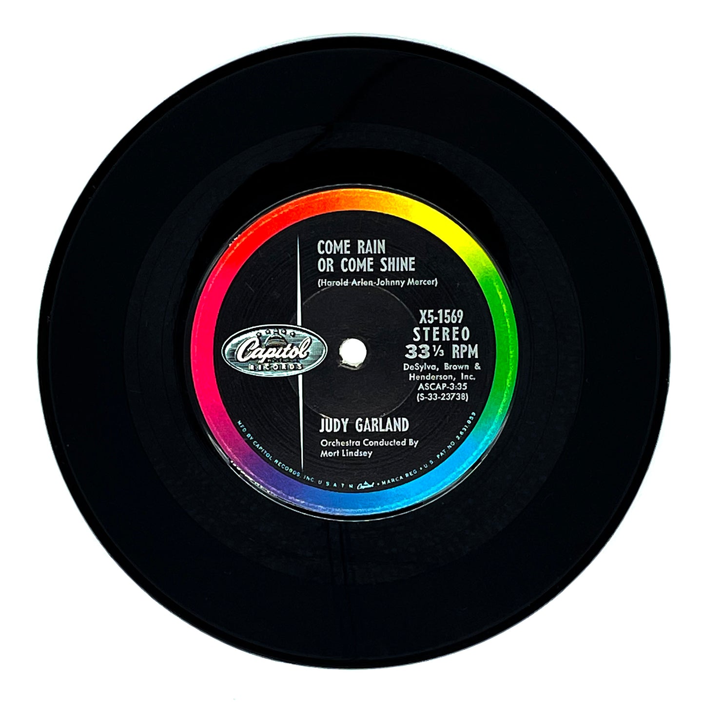 Judy Garland : COME RAIN OR COME SHINE/ ZING! WENT THE STRINGS OF MY HEART