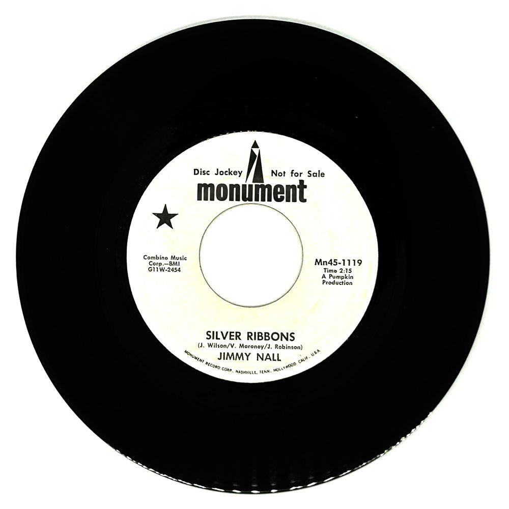 Jimmy Nall : SILVER RIBBONS/ I'LL NEVER UNDERSTAND