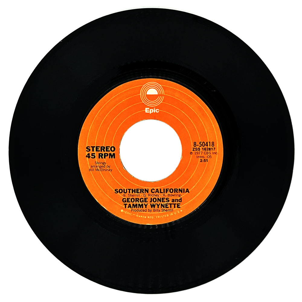 George Jones And Tammy Wynette : SOUTHERN CALIFORNIA/ SOUTHERN CALIFORNIA