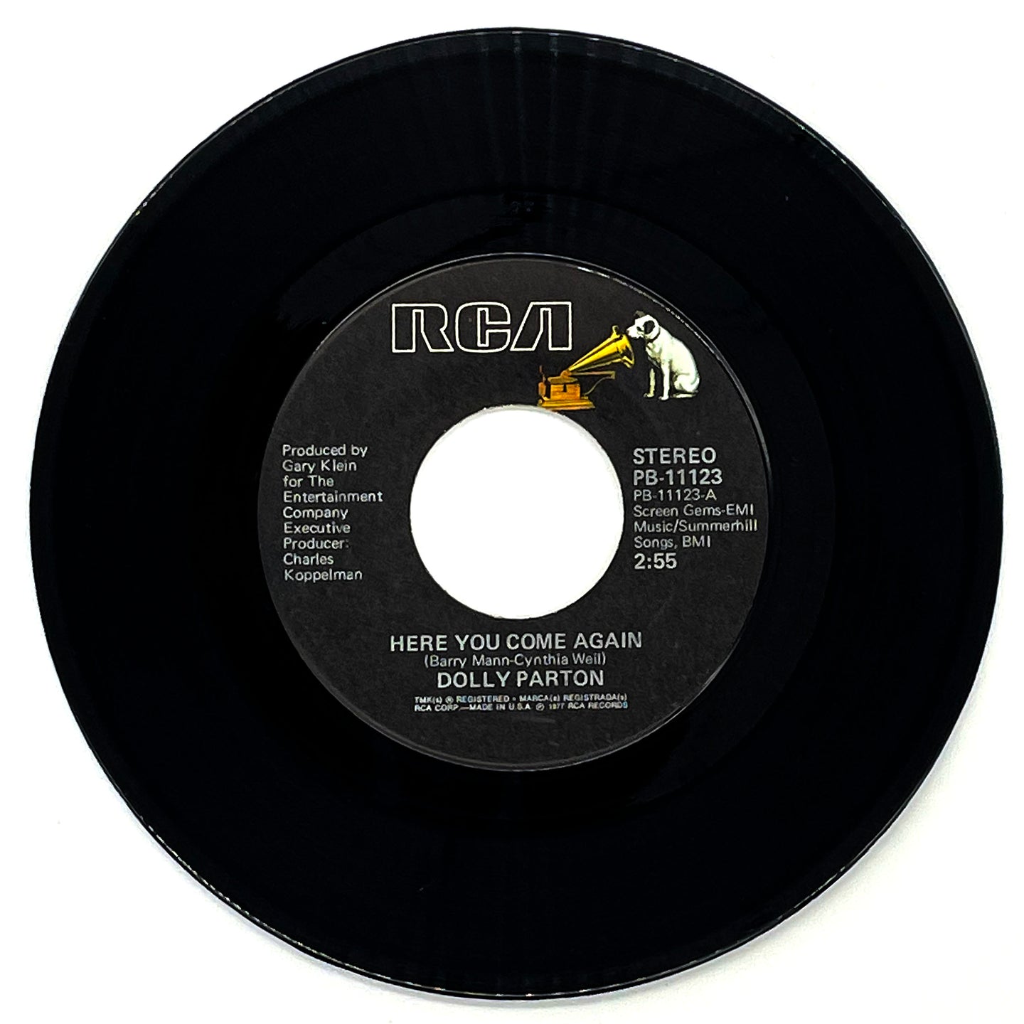 Dolly Parton : HERE YOU COME AGAIN/ ME AND LITTLE ANDY