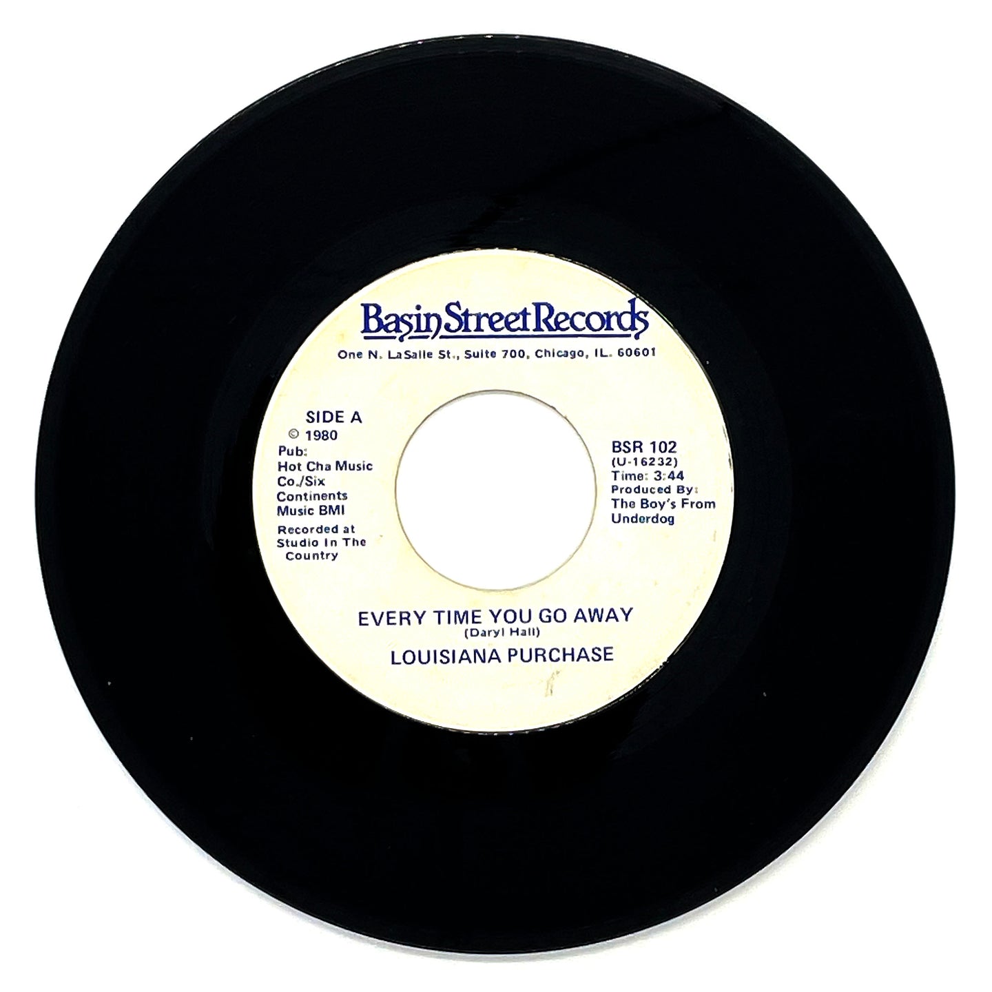 Louisiana Purchase : EVERY TIME YOU GO AWAY/ MY LOVE