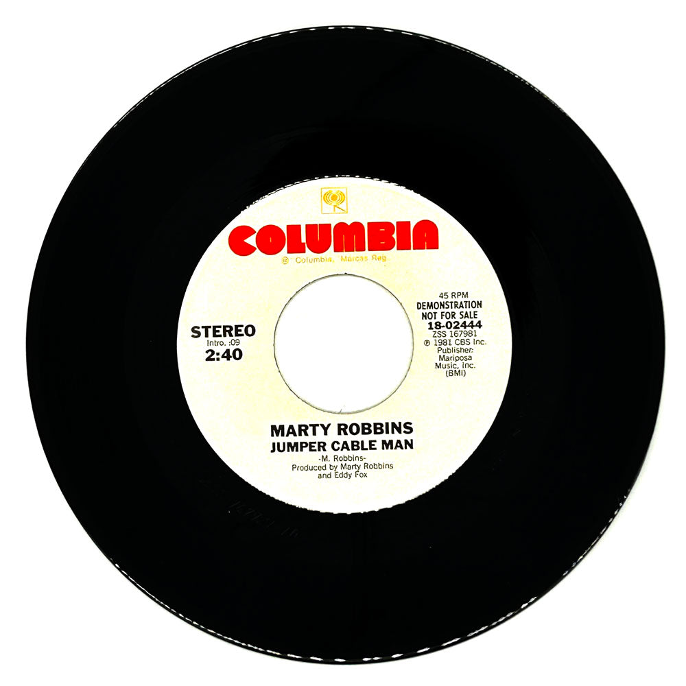 Marty Robbins : JUMPER CABLE MAN/ JUMPER CABLE MAN