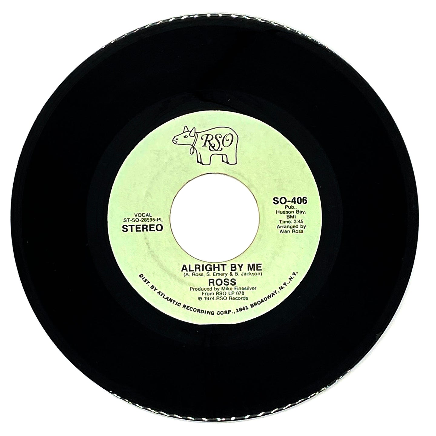 Ross : ALRIGHT BY ME/ ALRIGHT BY ME