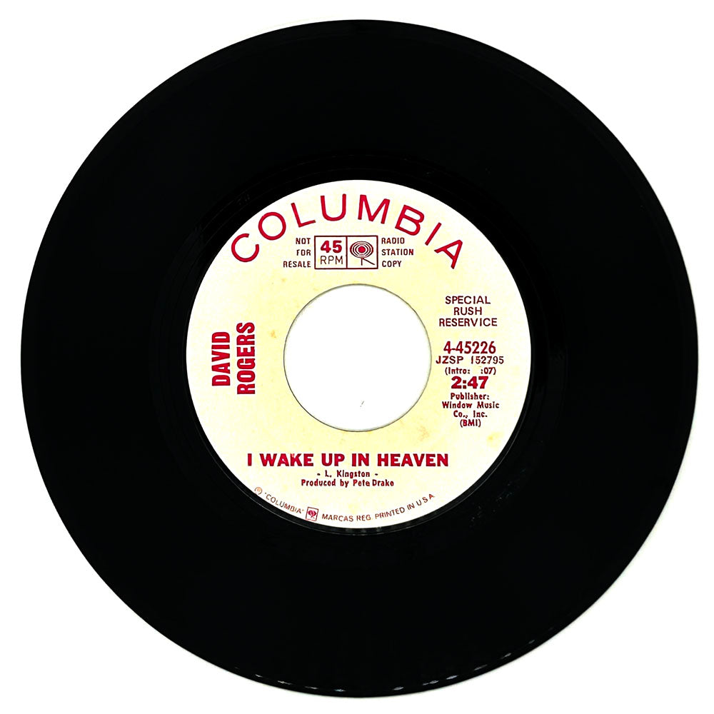 David Rogers : I WAKE UP IN HEAVEN/ I WAKE UP IN HEAVEN