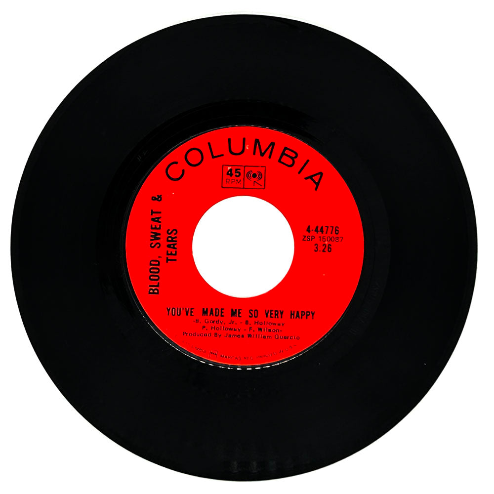 Blood, Sweat & Tears : YOU'VE MADE ME SO VERY HAPPY/ BLUES PART II