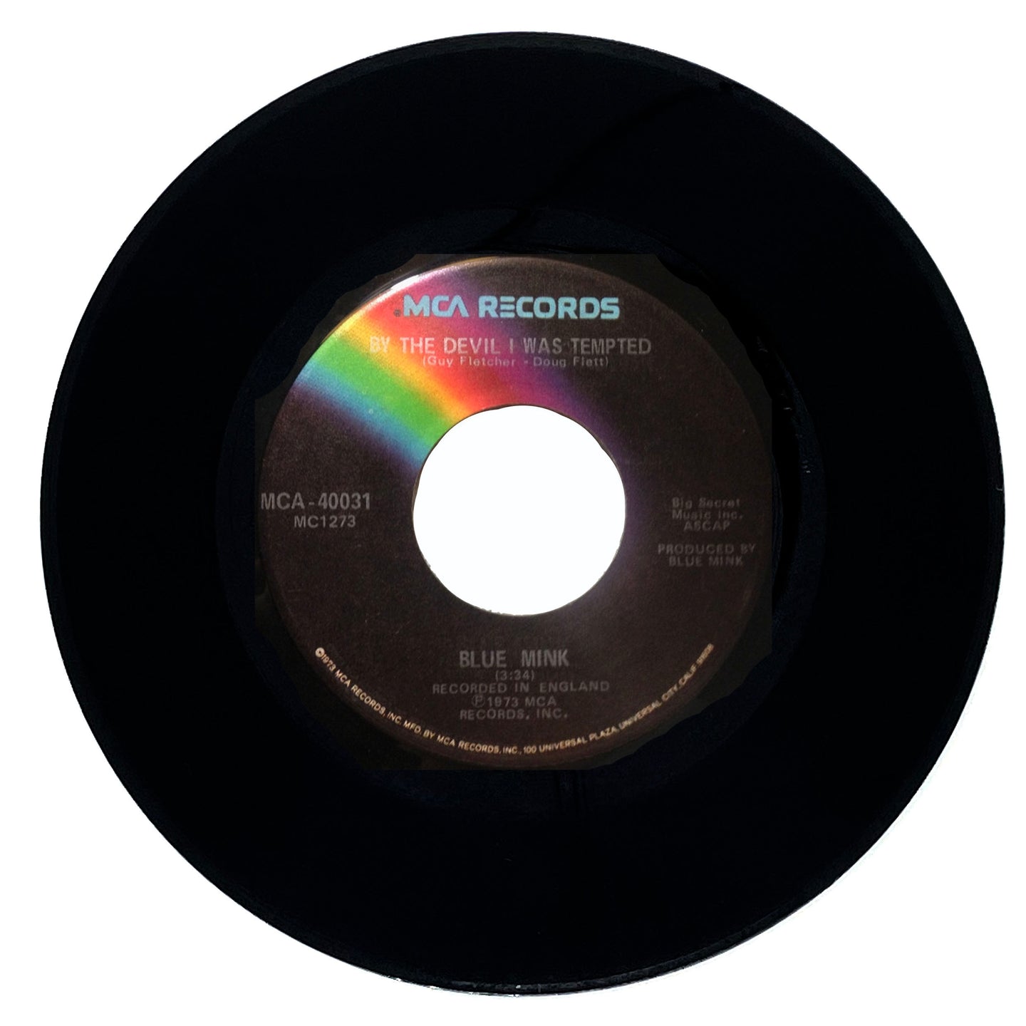 Blue Mink : BY THE DEVIL I WAS TEMPTED/ I CAN'T FIND THE ANSWER