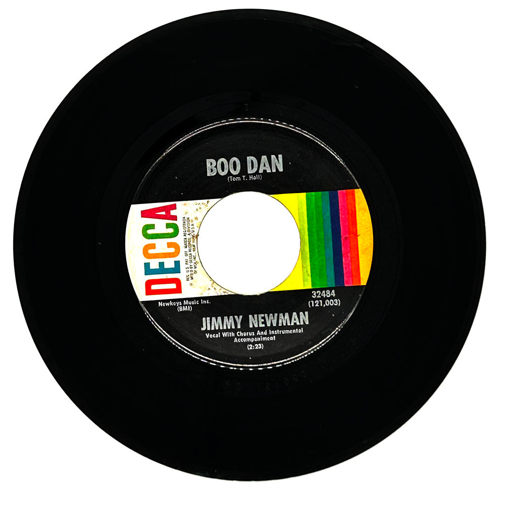 Jimmy Newman : BOO DAN/ SURROUNDED BY YOUR LOVE