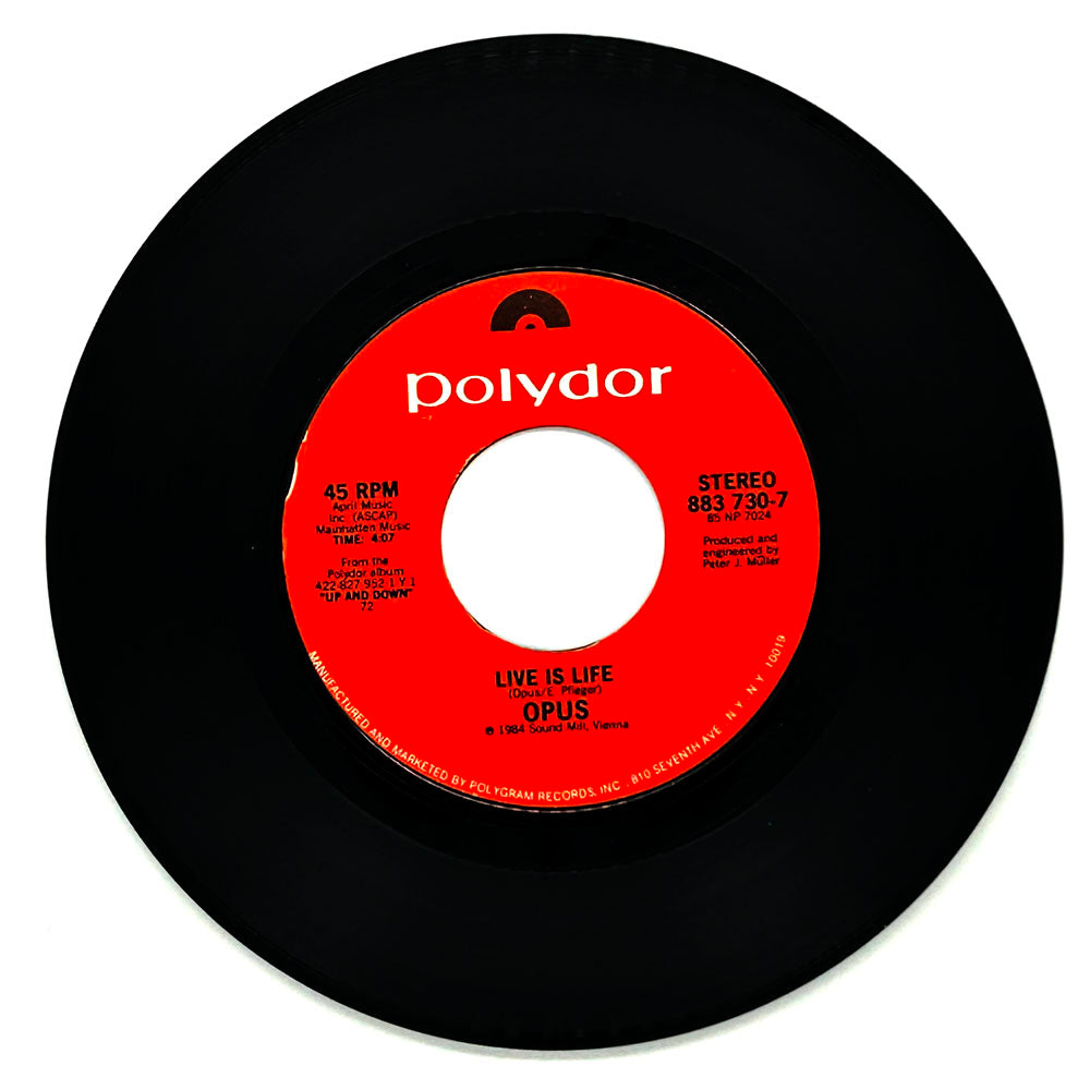 Opus : LIVE IS LIFE/ SHE LOVES YOU