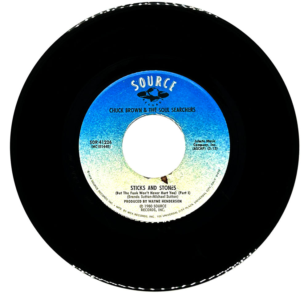 Chuck Brown & The Soul Searchers : STICKS AND STONES (PART I)/ STICKS AND STONES (PART II)