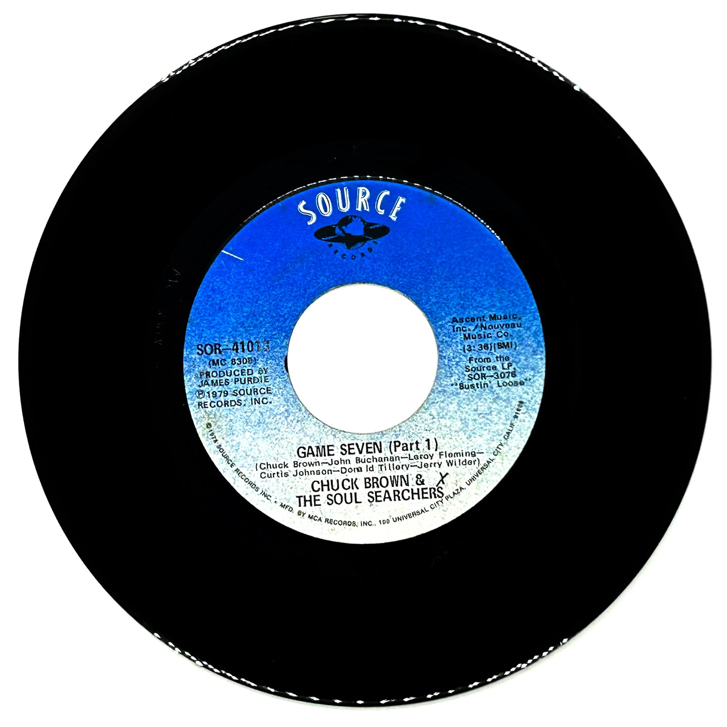 Chuck Brown & The Soul Searchers : GAME SEVEN (PART 1)/ GAME SEVEN (PART 2)