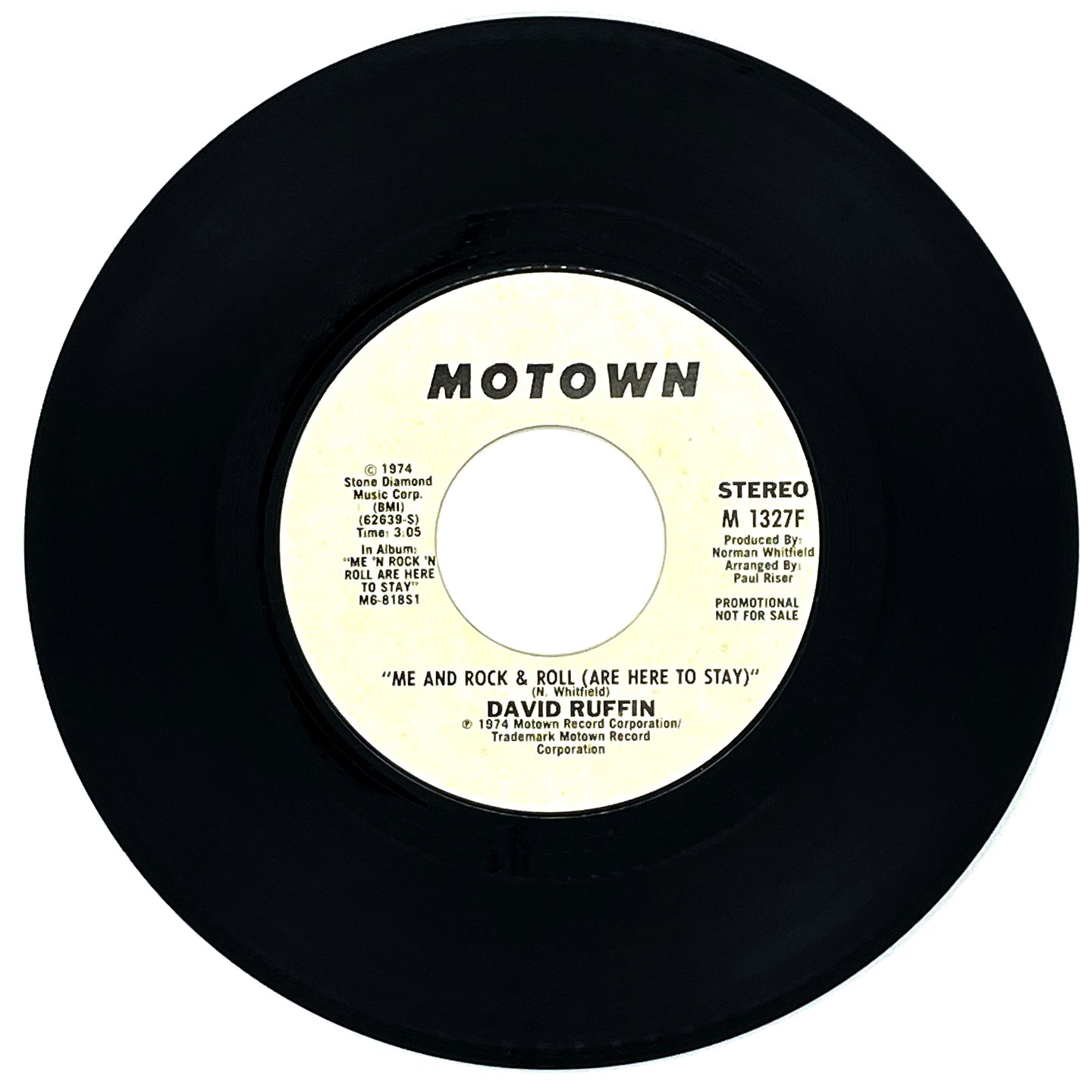 David Ruffin : ME AND ROCK & ROLL (ARE HERE TO STAY)/ ME AND ROCK & ROLL (ARE HERE TO STAY)