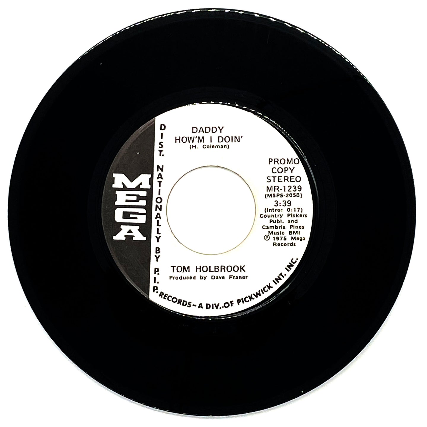 Tom Holbrook : DADDY HOW'M I DOIN'/ DADDY HOW'M I DOIN'
