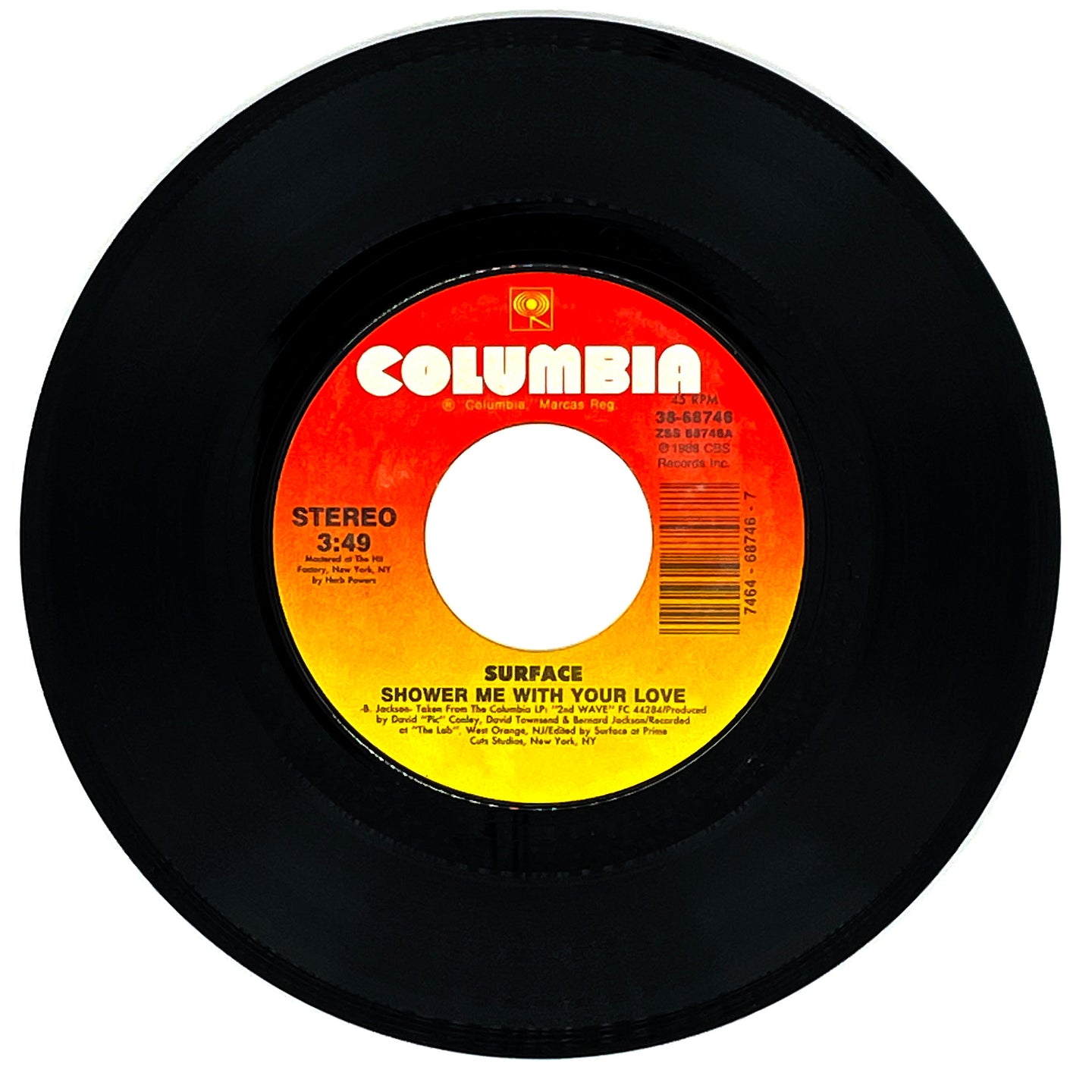 Surface : SHOWER ME WITH YOUR LOVE/ SHOWER ME WITH YOUR LOVE (INSTRUMENTAL)