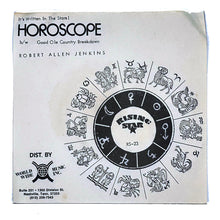 Load image into Gallery viewer, Robert Allen Jenkins : HOROSCOPE/ GOOD OLD COUNTRY BREAKDOWN
