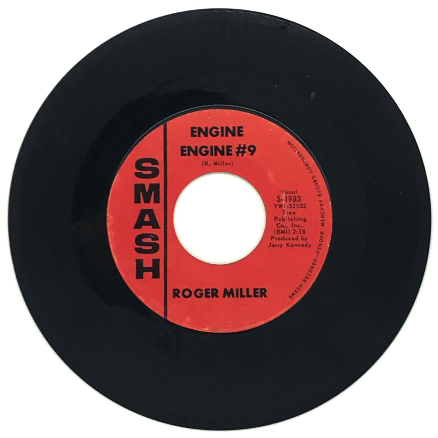 Roger Miller : ENGINE ENGINE #9/ THE LAST WORD IN LONESOME IS ME