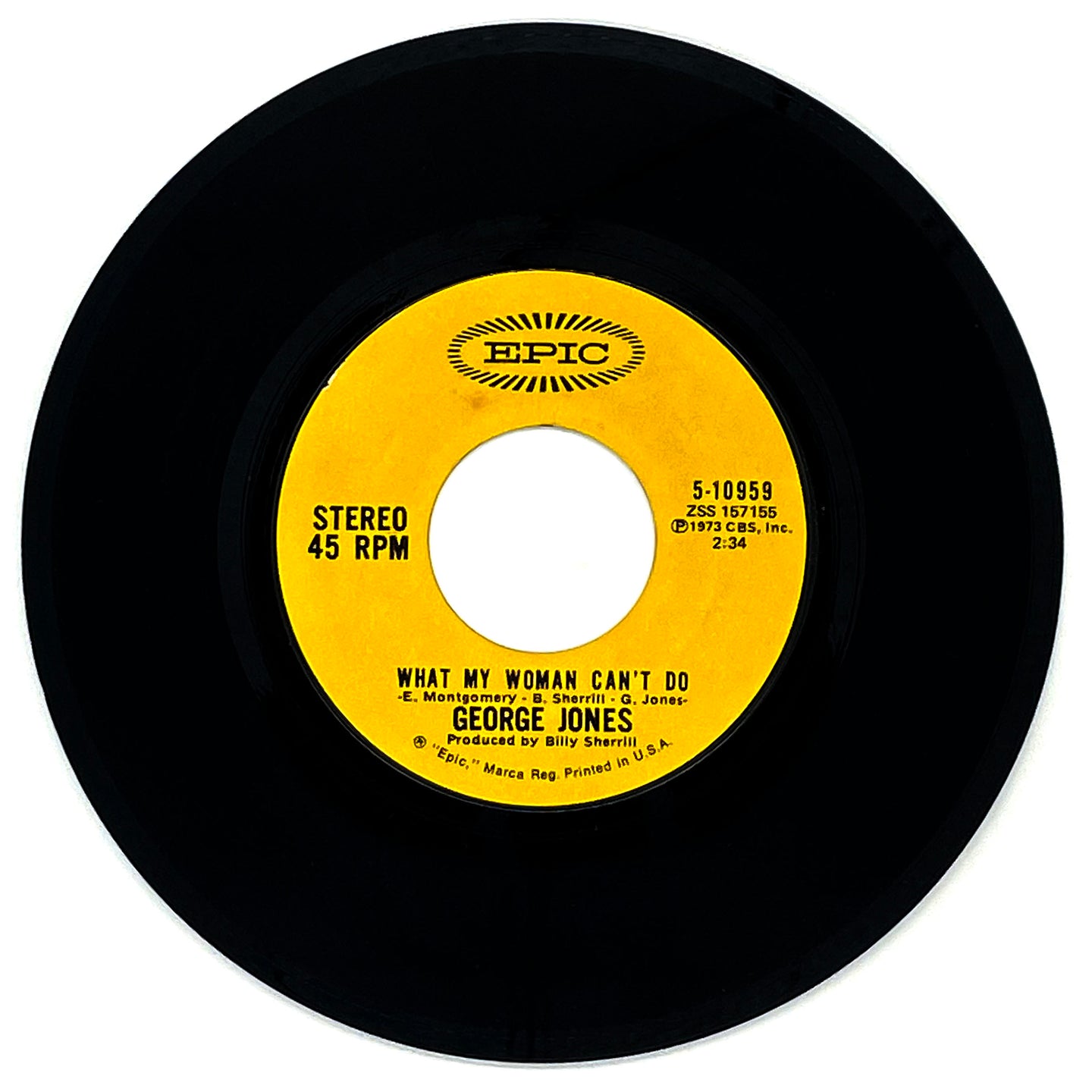 George Jones : WHAT MY WOMAN CAN'T DO/ MY LOVING WIFE