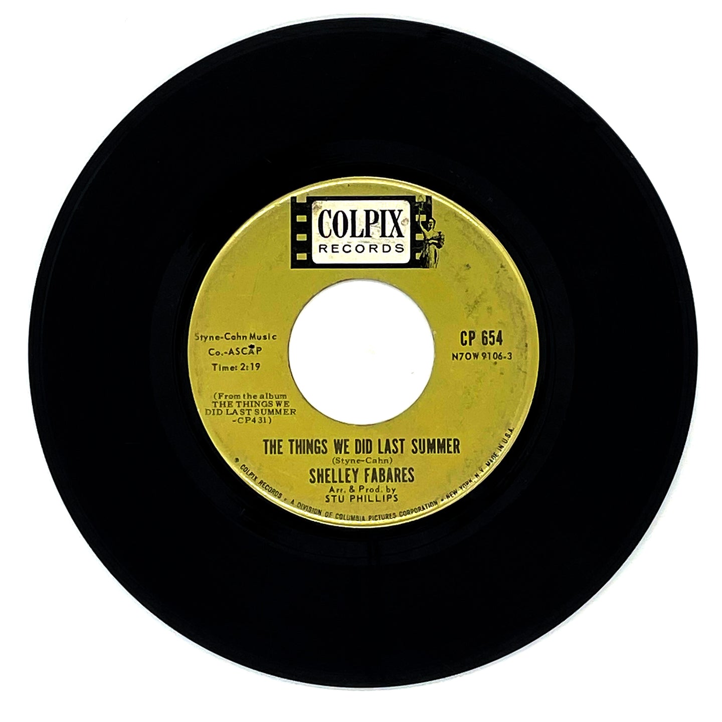 Shelley Fabares : THE THINGS WE DID LAST SUMMER/ BREAKING UP IS HARD TO DO