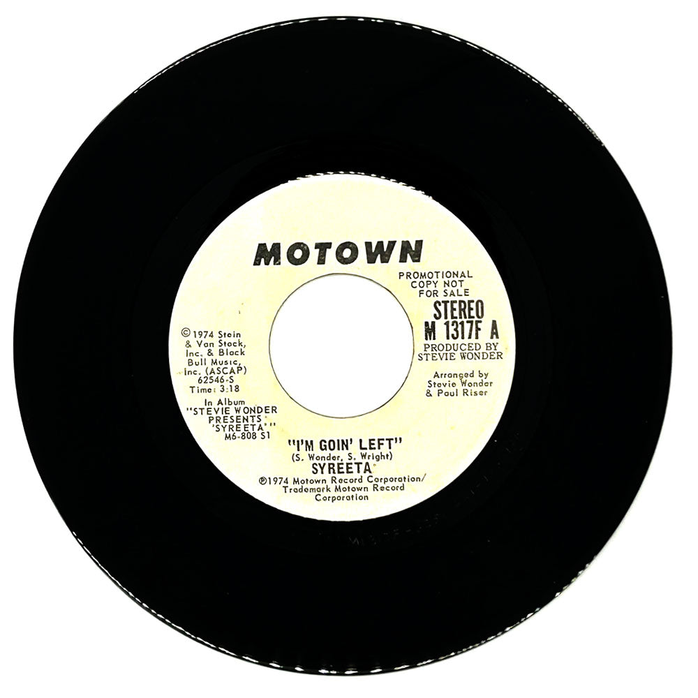 Syreeta : I'M GOIN' LEFT/ I'M GOIN' LEFT