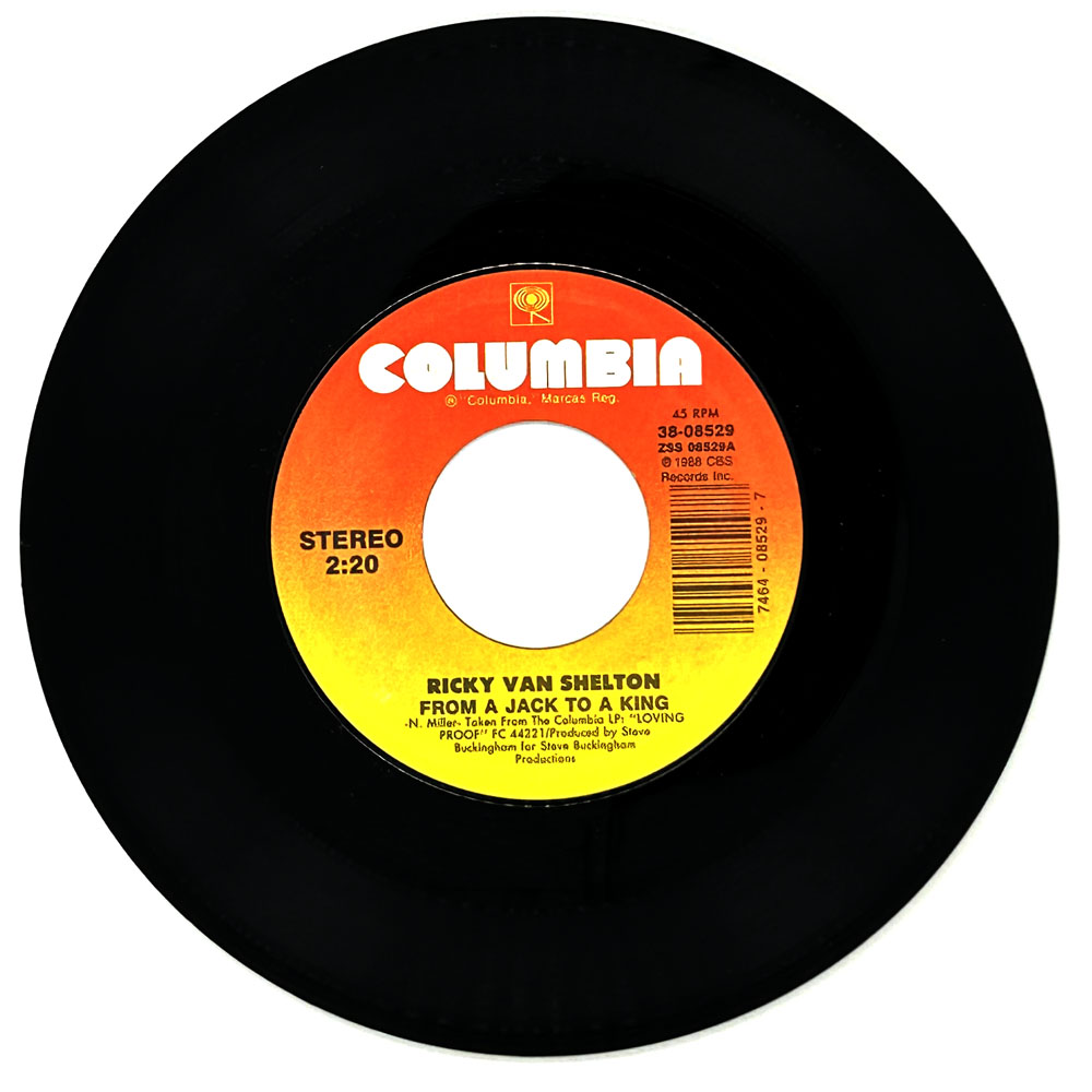 Ricky Van Shelton : FROM A JACK TO A KING/ THE PICTURE