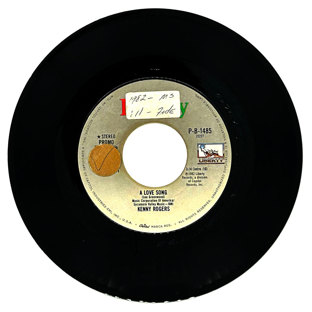 Kenny Rogers : A LOVE SONG/ A LOVE SONG