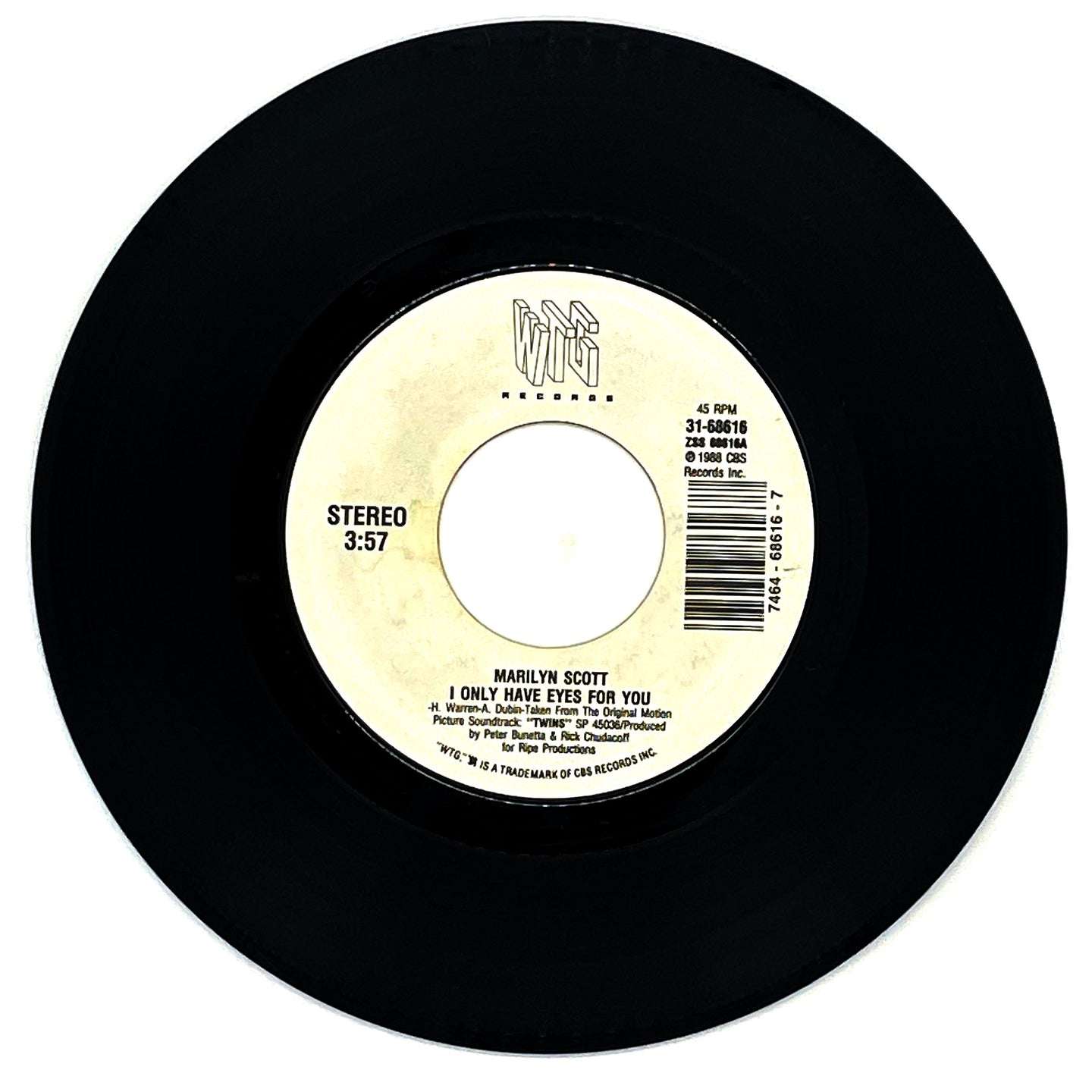 Marilyn Scott : I ONLY HAVE EYES FOR YOU/ Randy Edelman : GOING TO SANTA FE