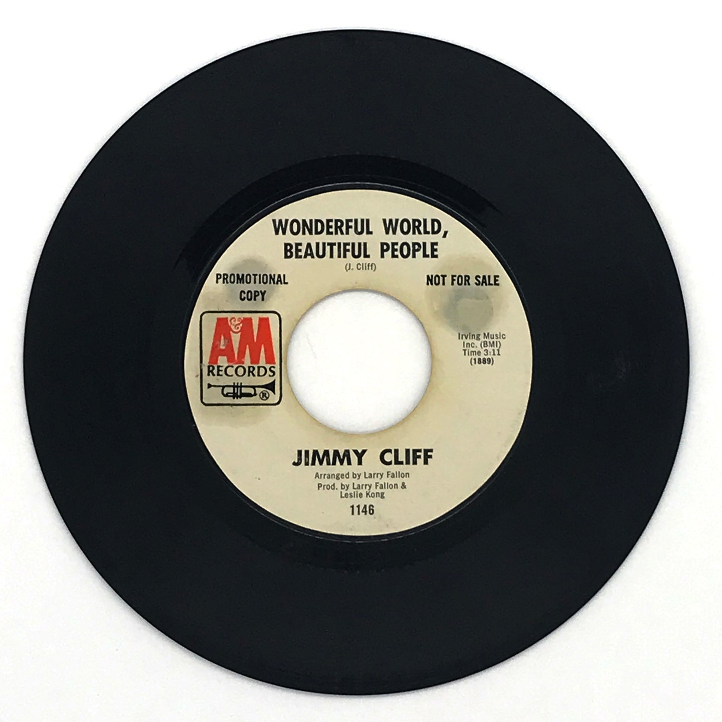 Jimmy Cliff : WONDERFUL WORLD, BEAUTIFUL PEOPLE/ WATERFALL