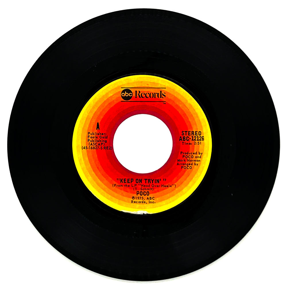 Poco : KEEP ON TRYIN'/ GEORGIA BIND MY TIES