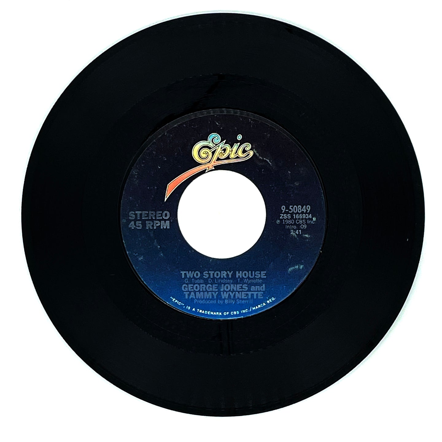 George Jones And Tammy Wynette : TWO STORY HOUSE/ IT SURE WAS GOOD