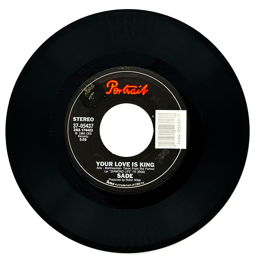 Sade : YOUR LOVE IS KING/ LOVE AFFAIR WITH LIFE